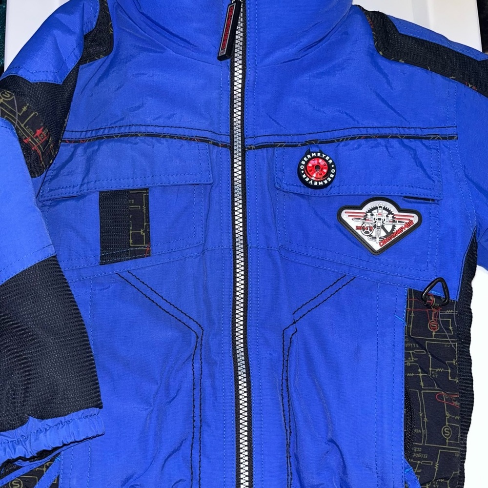 Obermeyer Kids In flight Jacket sz 3 in flight with compass